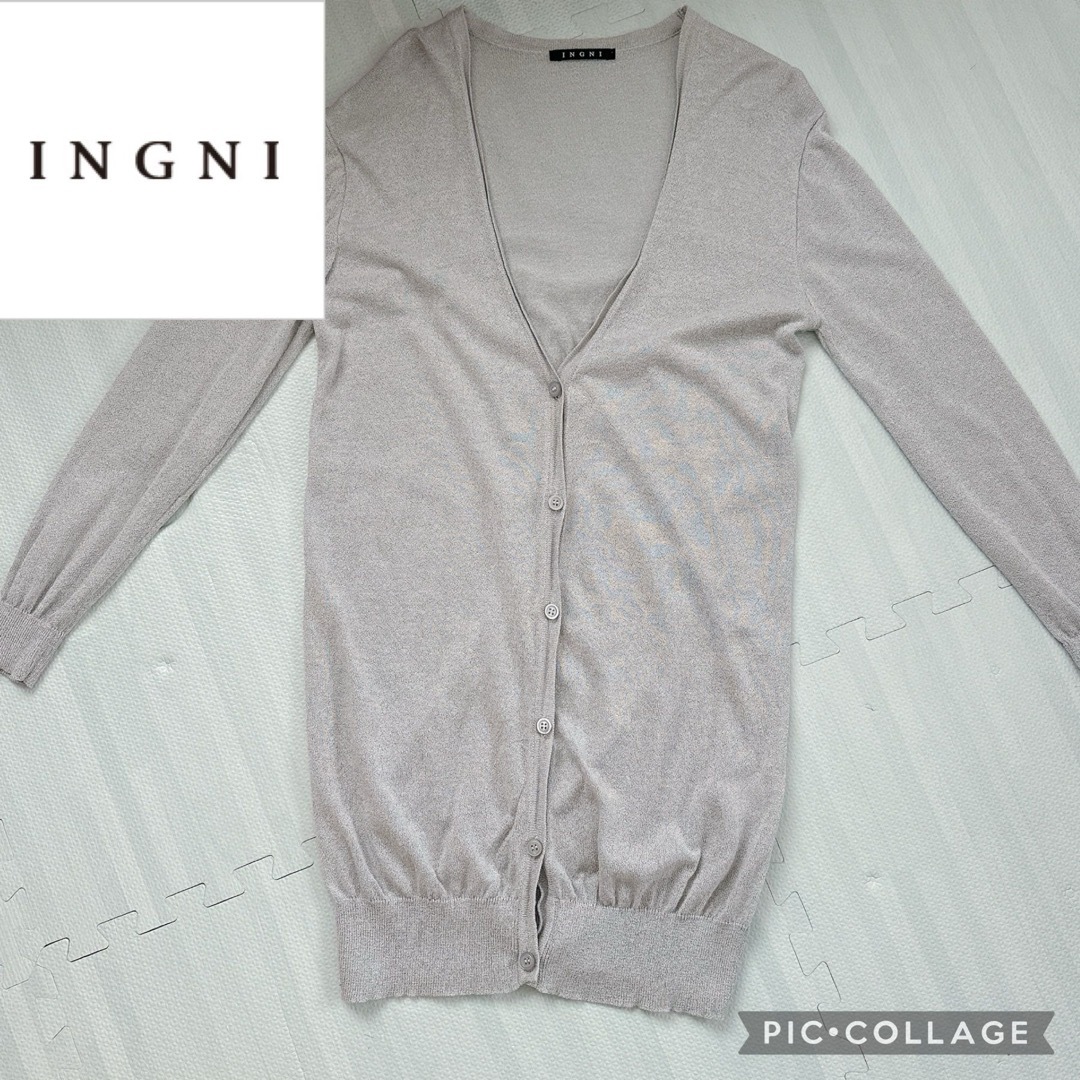 INGNI - INGNI ロングカーディガンの通販 by maminn。 ｜イングならラクマ