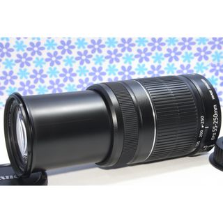 キヤノン(Canon)の超望遠レンズ★Canon EF-S 55-250mm IS II★手振れ補正★(レンズ(ズーム))