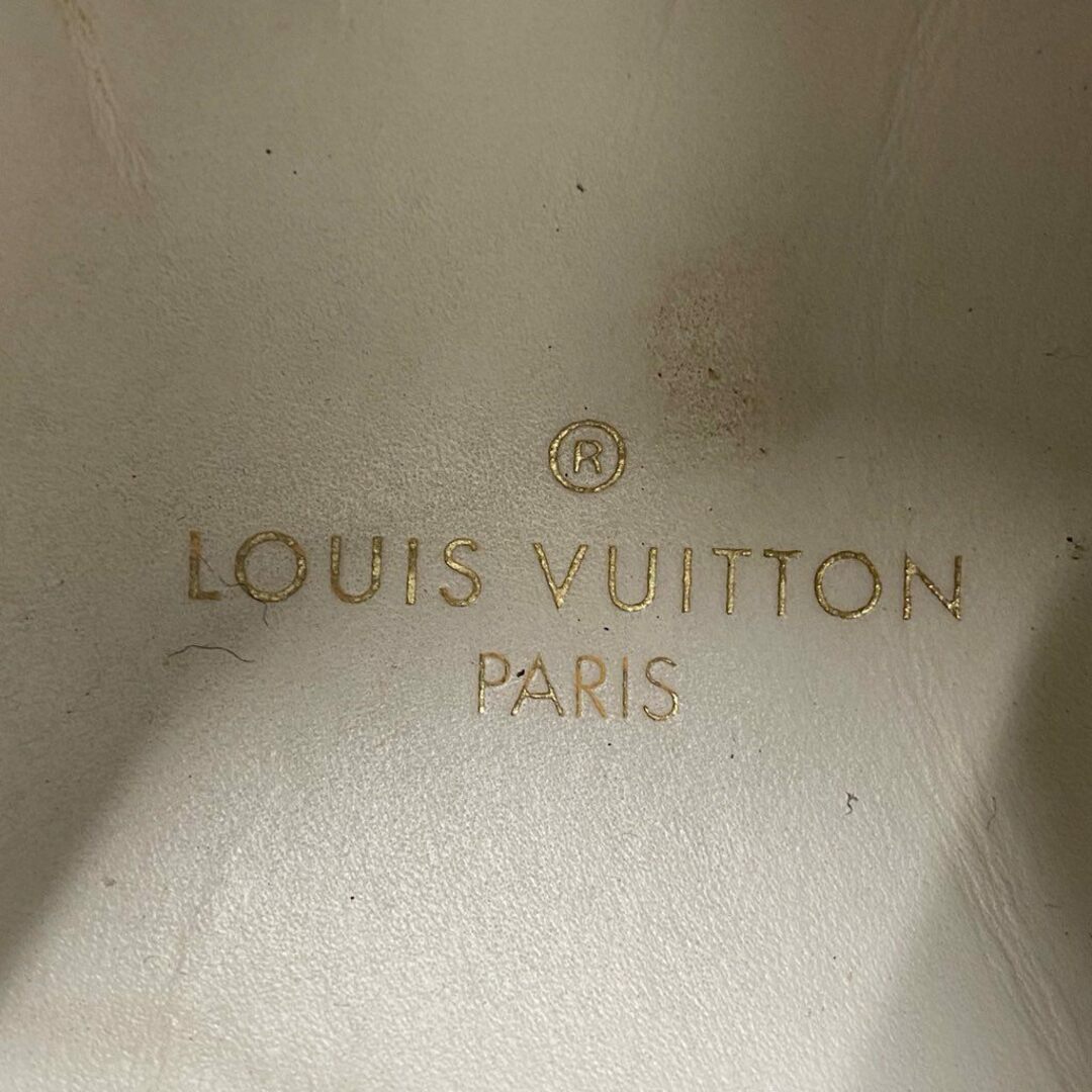 LOUIS VUITTON(ルイヴィトン)の6c5 LOUIS VUITTON ルイヴィトン モノグラムブラスター スニーカー 6 ホワイト カーフスキン LV イタリア製 シューズ メンズの靴/シューズ(スニーカー)の商品写真