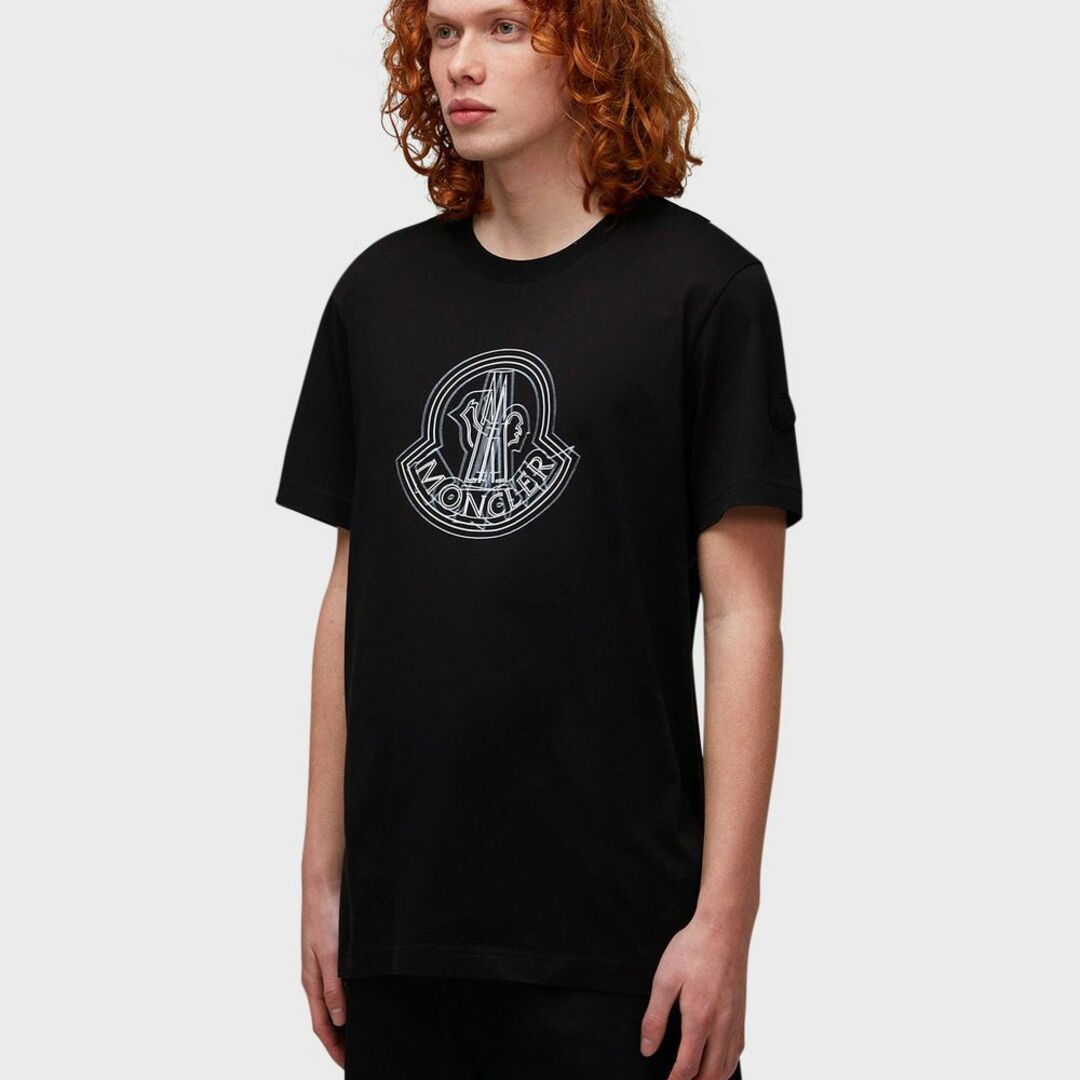 MONCLER(モンクレール)の送料無料 195 MONCLER モンクレール 8C00028 89A17 ブラック Tシャツ カットソー 半袖 size S メンズのトップス(Tシャツ/カットソー(半袖/袖なし))の商品写真