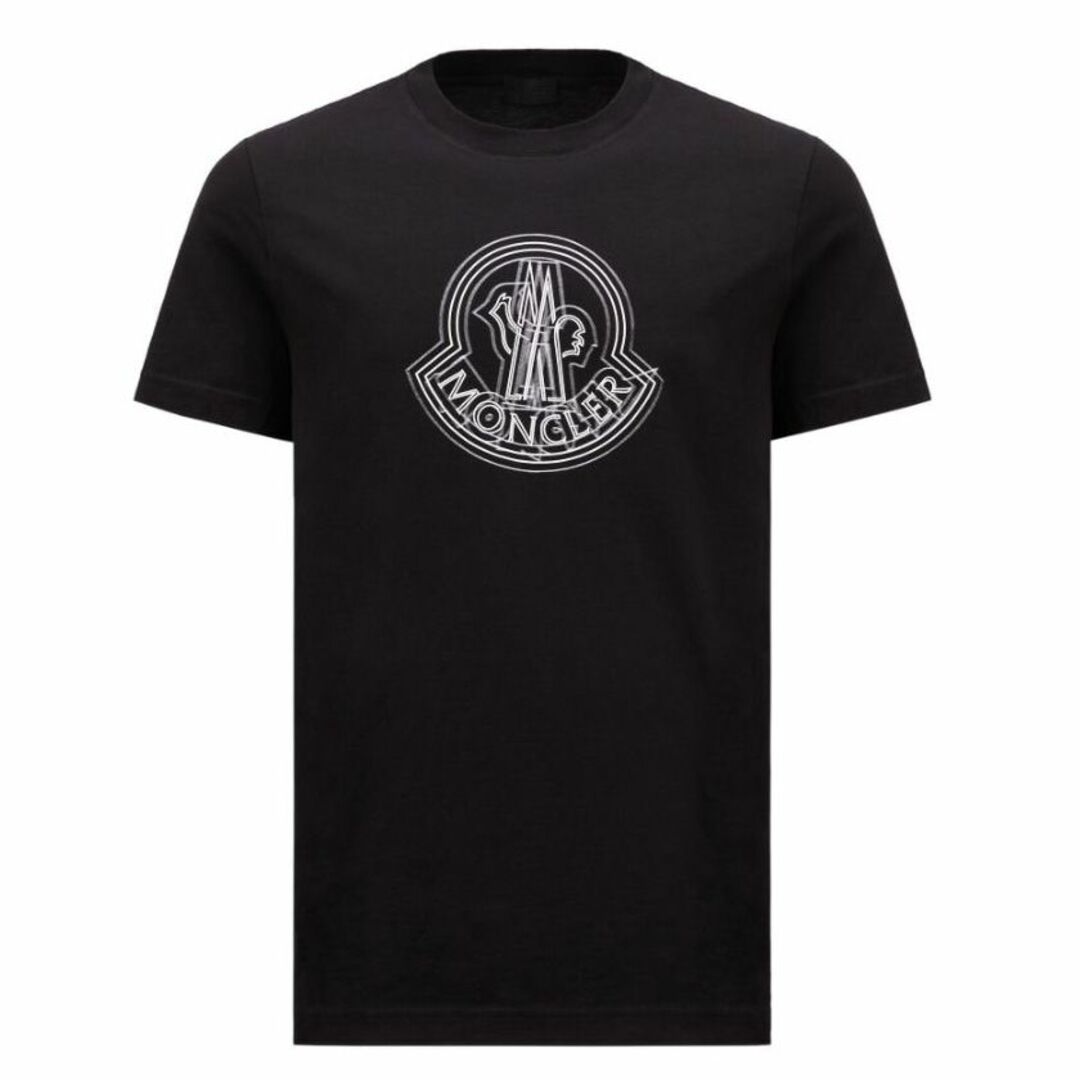 MONCLER(モンクレール)の送料無料 195 MONCLER モンクレール 8C00028 89A17 ブラック Tシャツ カットソー 半袖 size S メンズのトップス(Tシャツ/カットソー(半袖/袖なし))の商品写真