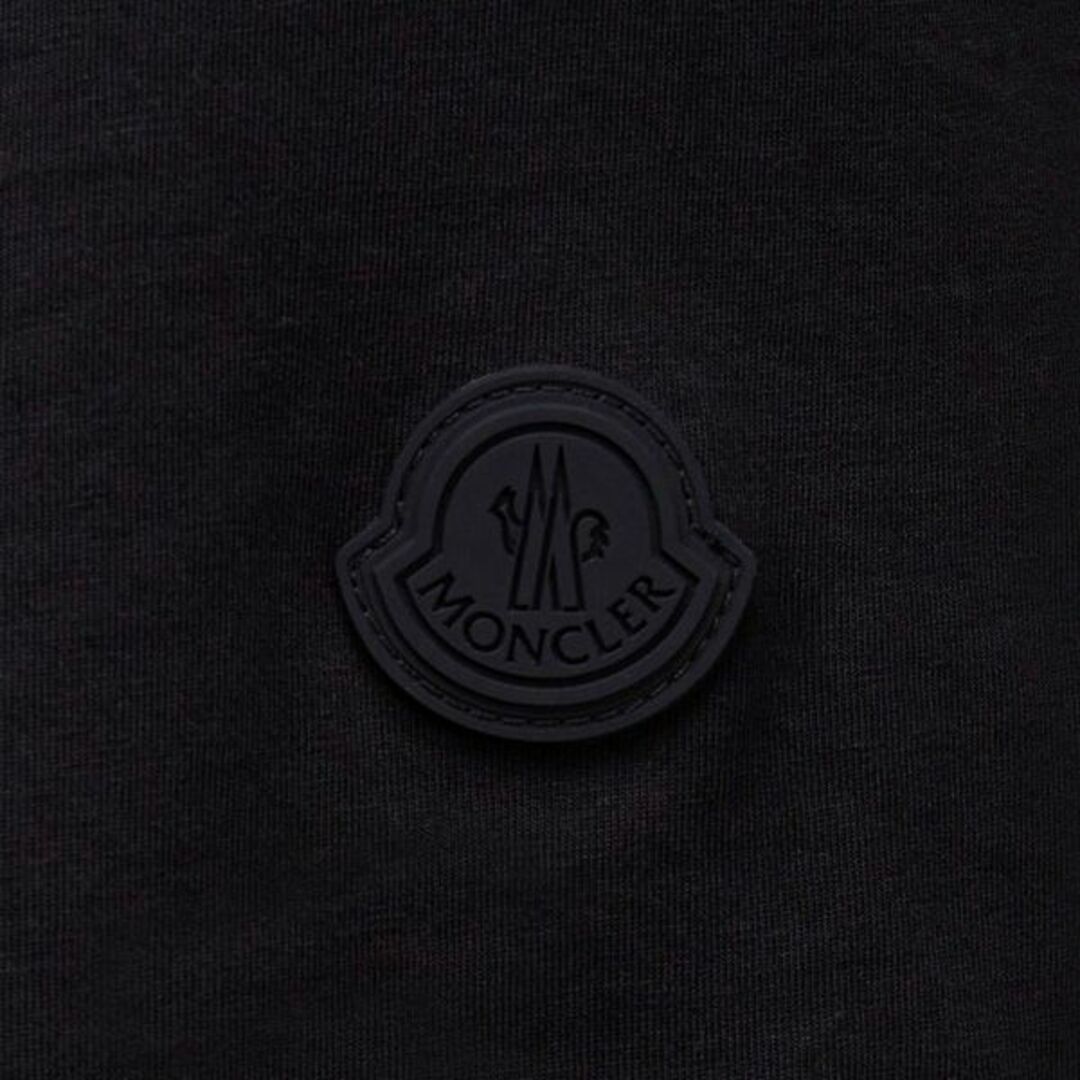 MONCLER(モンクレール)の送料無料 195 MONCLER モンクレール 8C00028 89A17 ブラック Tシャツ カットソー 半袖 size M メンズのトップス(Tシャツ/カットソー(半袖/袖なし))の商品写真