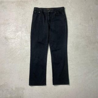 ラルフローレン(Ralph Lauren)のLAUREN JEANS Co. Ralph Lauren ラルフローレン ブラックデニムパンツ レディースW31 メンズ(その他)