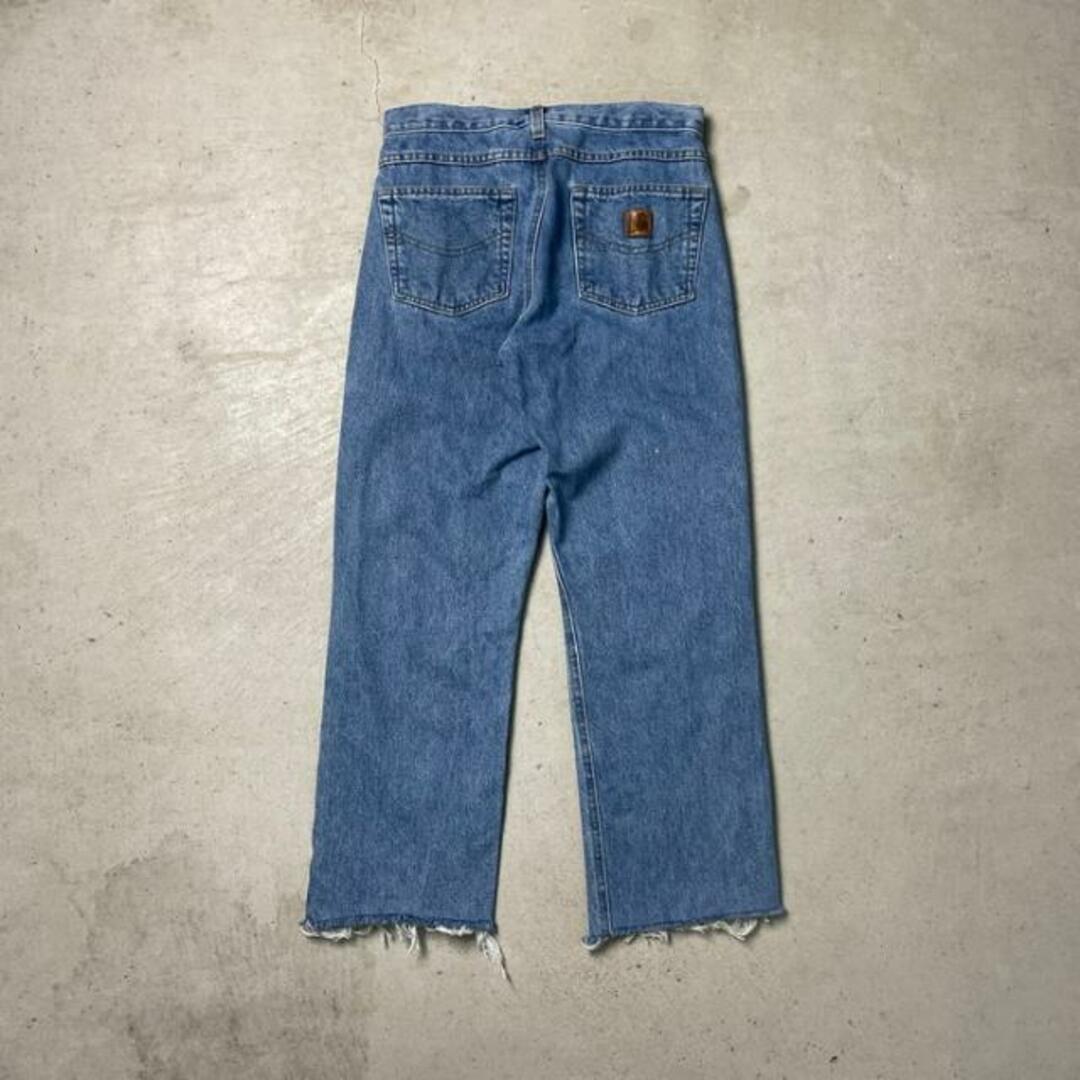 carhartt(カーハート)のCarhartt カーハート カットオフ デニムパンツ クロップド テーパード メンズW30 メンズのパンツ(ペインターパンツ)の商品写真