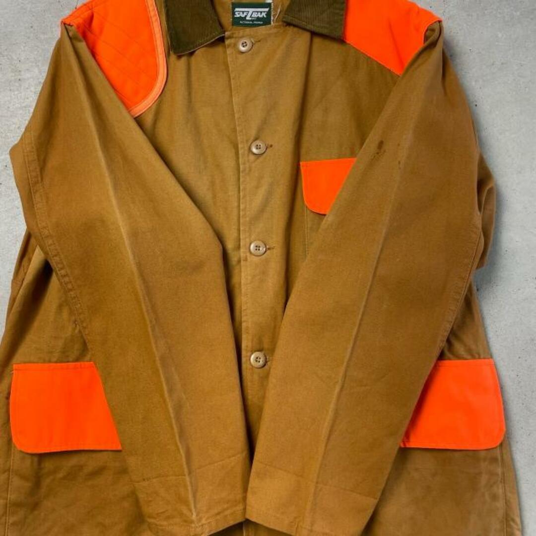 80年代 SAFTBAK ハンティングジャケット ダック地 メンズ2XL相当 メンズのジャケット/アウター(カバーオール)の商品写真