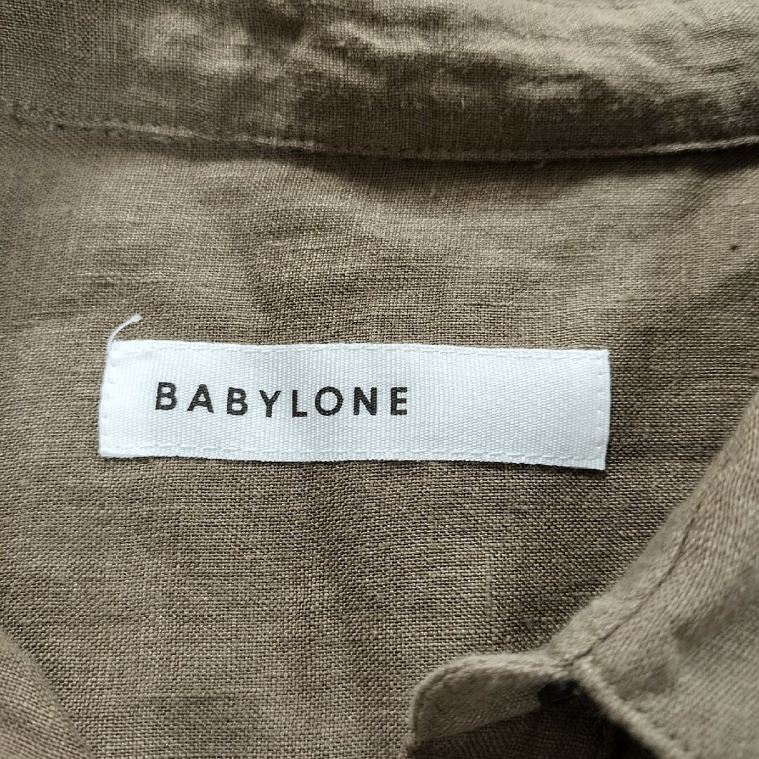 BABYLONE(バビロン)のリネンシャツ レディースのトップス(シャツ/ブラウス(長袖/七分))の商品写真