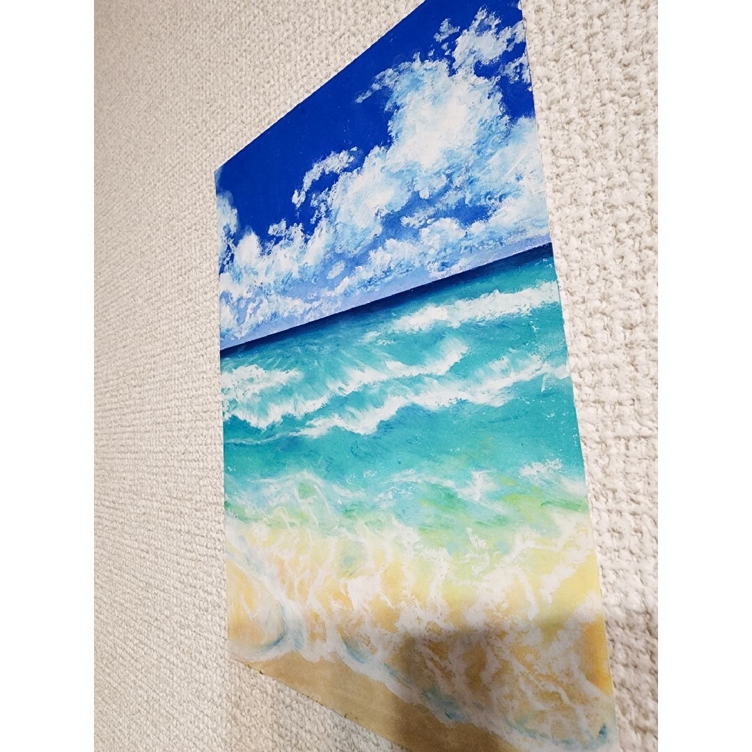 パステル画 風景画 絵画 アート インテリア 海の通販 by パステル画 風景画 絵画 アート インテリア 海の通販 by