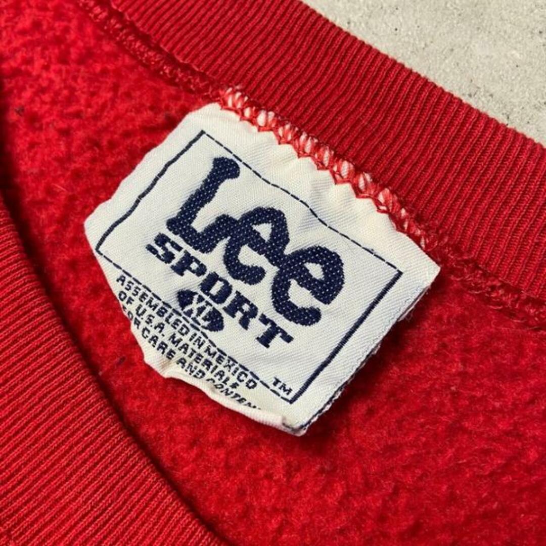 Lee(リー)の90年代  Lee リー NHL デトロイト・レッドウィングス ロゴ刺繍 スウェットシャツ メンズXL メンズのトップス(スウェット)の商品写真