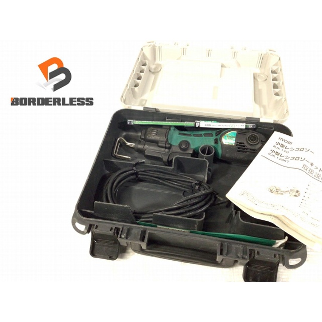 RYOBI - ☆中古品☆RYOBI リョービ 100V 小型レシプロソー RJK RYOBI - ☆中古品☆RYOBI リョービ 100V 小型レシプロソー RJK