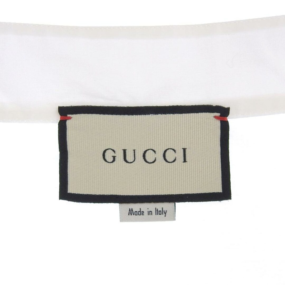 Gucci(グッチ)のグッチ GUCCI グッチ シャツ ブラウス トップスレディース ホワイト 36 18年 560496 36 レディースのレッグウェア(タイツ/ストッキング)の商品写真