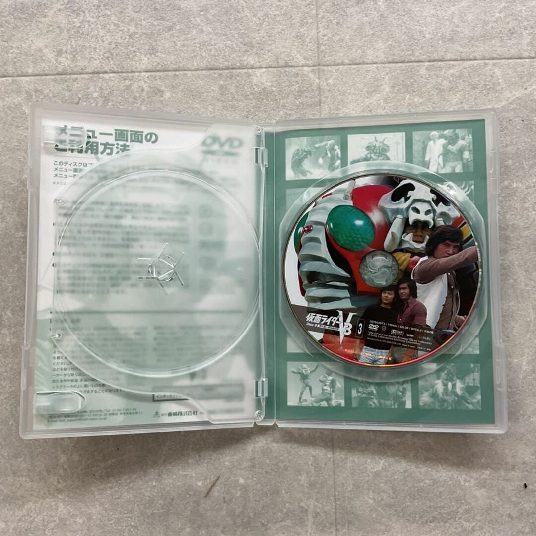 東映 仮面ライダーV3 DVD BOX Vol.3 Vol.4 Vol.5 テレビマガジン DVDーBOX増刊号 付き エンタメ/ホビーのDVD/ブルーレイ(特撮)の商品写真