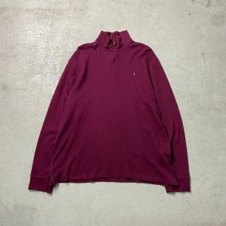 ラルフローレン(Ralph Lauren)のPOLO RALPH LAUREN ポロラルフローレン リブスウェット ハーフジップ メンズXXL(スウェット)