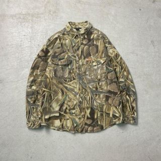 00年代 WOOLRICH ウールリッチ  リアルツリー 総柄  メンズXL(ブルゾン)