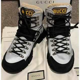 グッチ(Gucci)の☆未使用☆ グッチ　SEGAコラボ　ハイカットスニーカー　ショートブーツ(スニーカー)