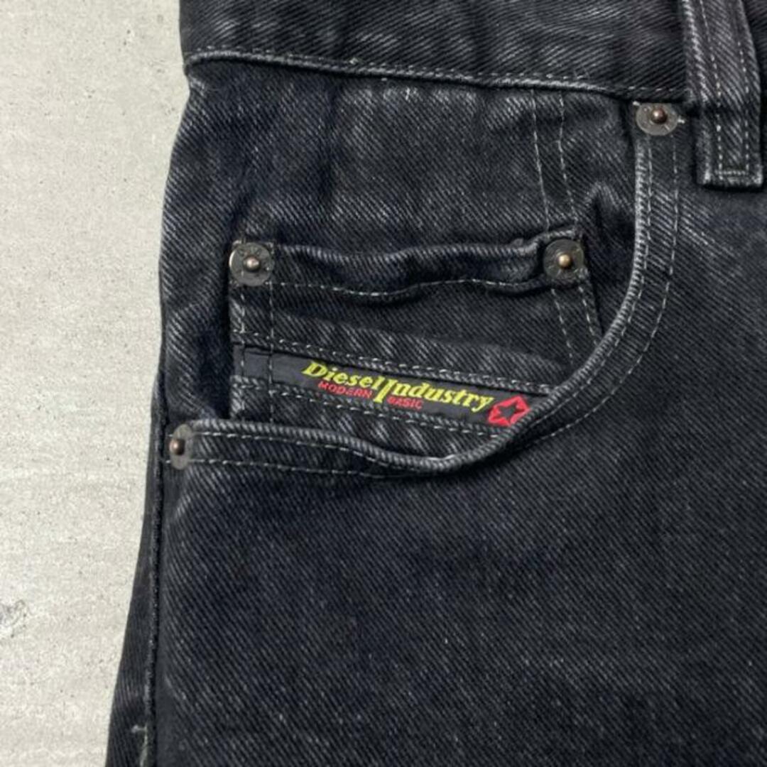90年代 イタリア製 DIESEL ディーゼル ブラックデニムパンツ 90年代 イタリア製 DIESEL ディーゼル ブラックデニムパンツ
