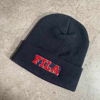 FILA - 韓国製 Vintage FILA フィラ ニットキャップ ビーニー 帽子
