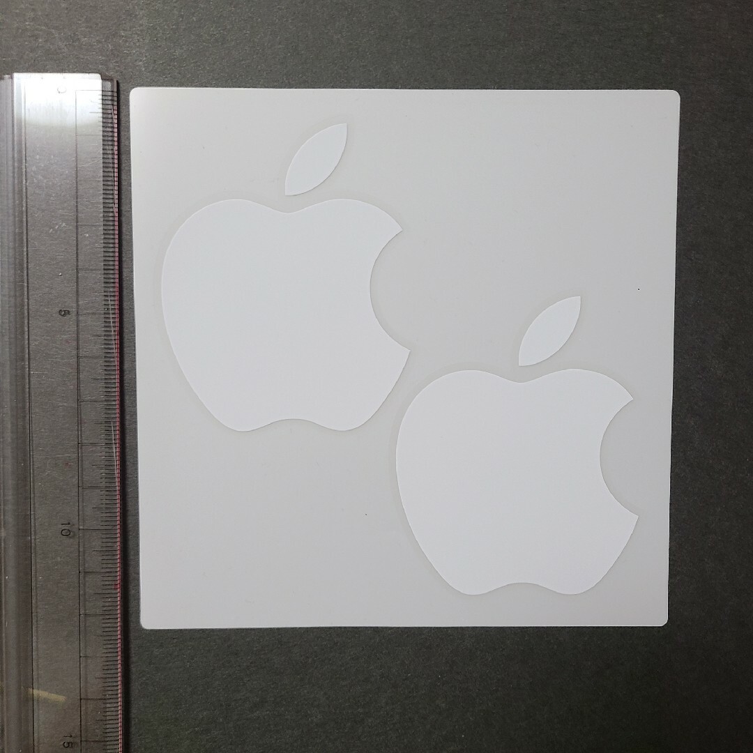 Apple(アップル)のApple りんごシール３シート インテリア/住まい/日用品の文房具(シール)の商品写真