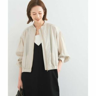 アーバンリサーチロッソ(URBAN RESEARCH ROSSO)の【L.BEIGE】シアーギャザーブルゾン(ブルゾン)