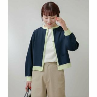 アーバンリサーチロッソ(URBAN RESEARCH ROSSO)の【NV×LIME】F by ROSSO ウォッシャブルコンパクトニットカーディガン(カーディガン)