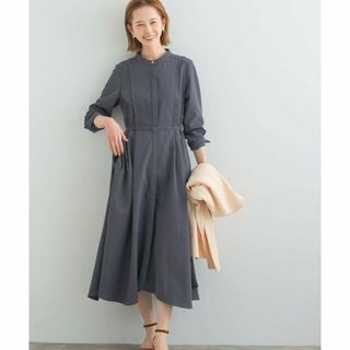 アーバンリサーチロッソ(URBAN RESEARCH ROSSO)の【INDIGO】リネン混イレギュラーヘムワンピース(ロングワンピース/マキシワンピース)