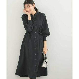 アーバンリサーチロッソ(URBAN RESEARCH ROSSO)の【NAVY】ウォッシャブルシャツワンピース(ロングワンピース/マキシワンピース)