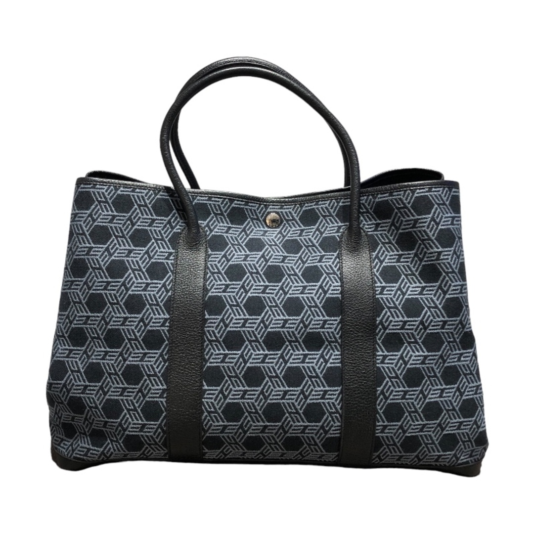 Hermes - エルメス HERMES ガーデンパーティMM □K刻印 ネイビー/SV Hermes - エルメス HERMES ガーデンパーティMM □K刻印 ネイビー/SV
