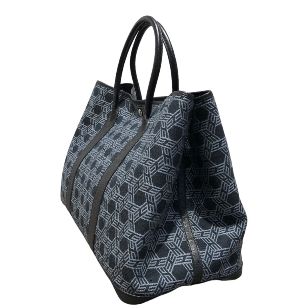 Hermes - エルメス HERMES ガーデンパーティMM □K刻印 ネイビー/SV Hermes - エルメス HERMES ガーデンパーティMM □K刻印 ネイビー/SV