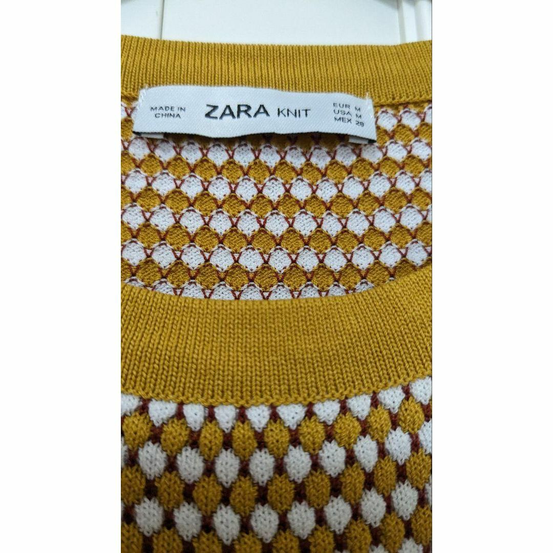 ZARA(ザラ)のZARA USED品　セーター　春用セーター　トップス　レディース レディースのトップス(Tシャツ(長袖/七分))の商品写真