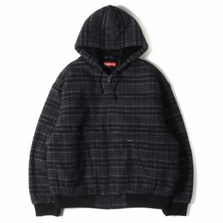 シュプリーム(Supreme)のSupreme 新品 Plaid Wool Hooded Work Jacket(ブルゾン)