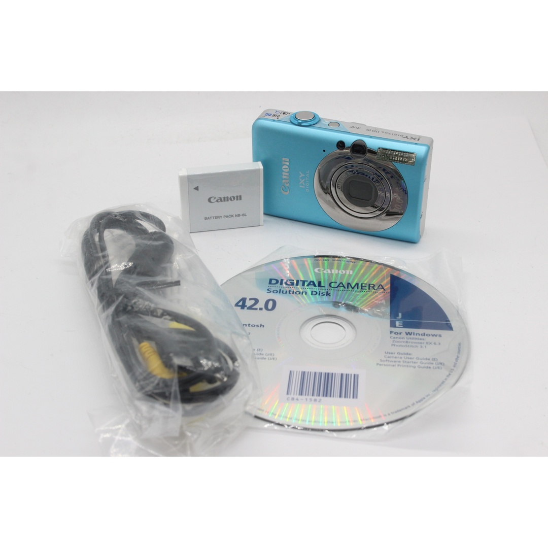 美品 返品保証】 キャノン Canon IXY Digital 110 IS AiAF ブルー 3x