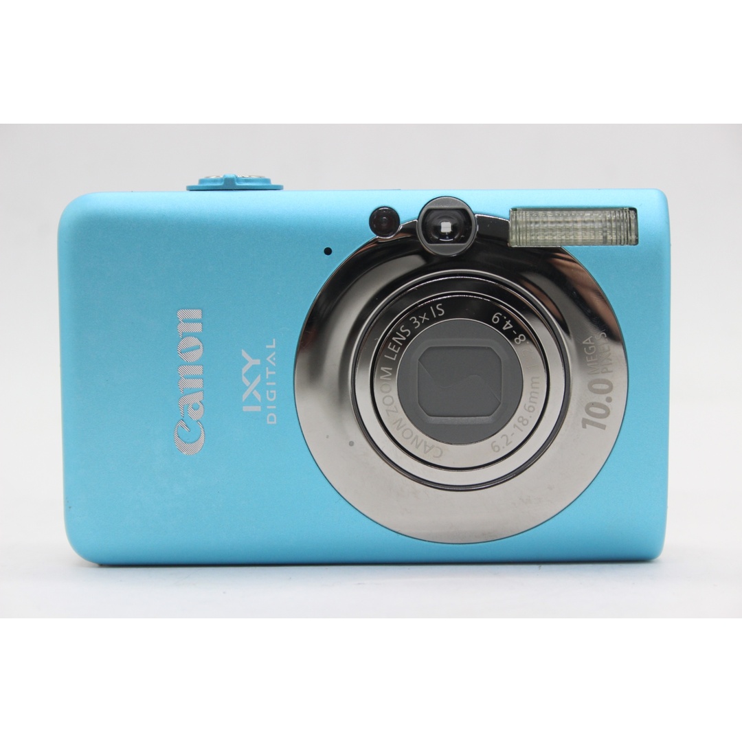 美品 返品保証】 キャノン Canon IXY Digital 110 IS AiAF ブルー 3x