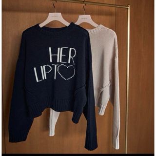 ハーリップトゥ(Her lip to)のShare The Love Knit Top(ニット/セーター)