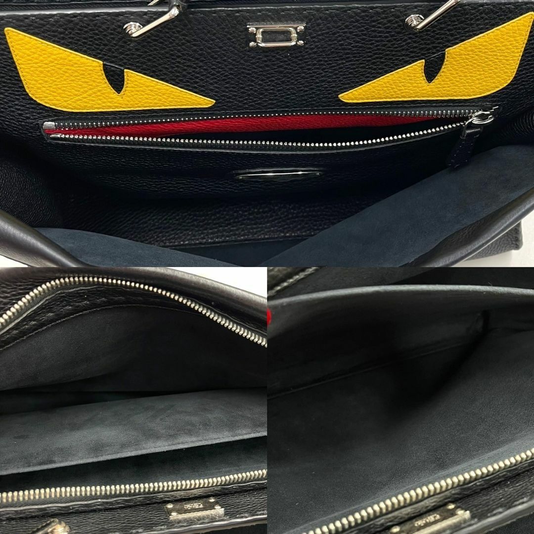 FENDI - 美品☆ フェンディ ピーカブー ラージ セレリア 黒 2way FENDI - 美品☆ フェンディ ピーカブー ラージ セレリア 黒 2way