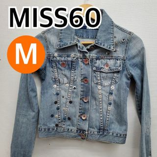 MISS SIXTY - MISS60 デニムジャケット Gジャン ブルージーンズ  M【CT103】