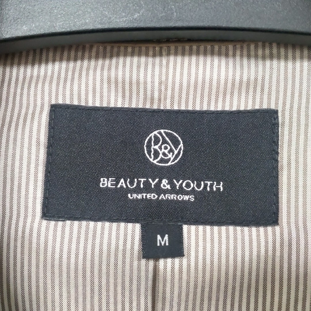 BEAUTY&YOUTH UNITED ARROWS(ビューティアンドユースユナイテッドアローズ)のbeauty&youth　united arrowsトレンチコート メンズのジャケット/アウター(トレンチコート)の商品写真