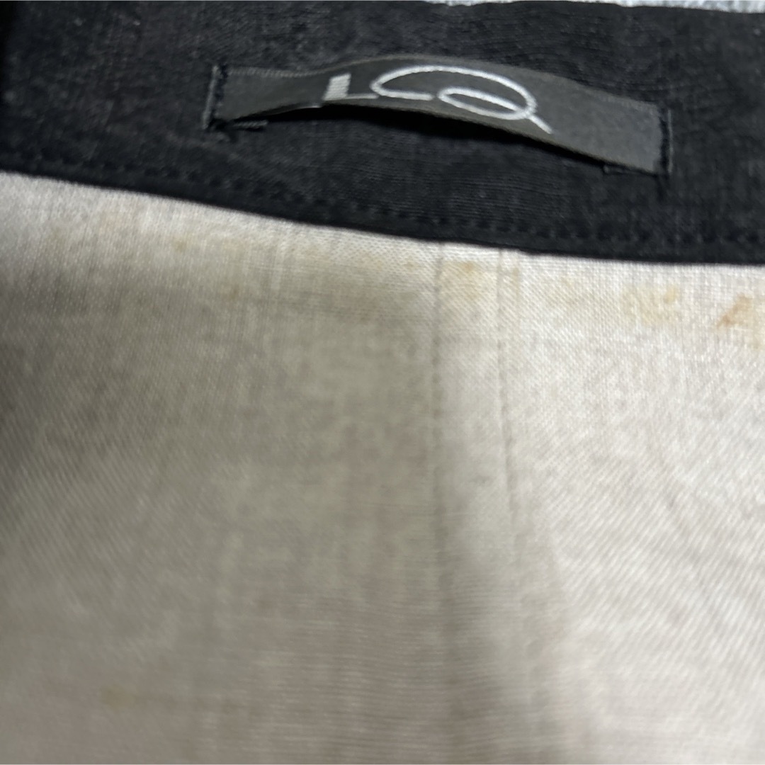 Yohji Yamamoto(ヨウジヤマモト)のヨウジヤマモト  襟デニム  麻テーラードジャケット メンズのジャケット/アウター(テーラードジャケット)の商品写真