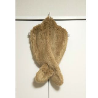 ザラ(ZARA)の【ZARA】ファーマフラー　茶色　ファーティペット　ブラウン(マフラー/ショール)