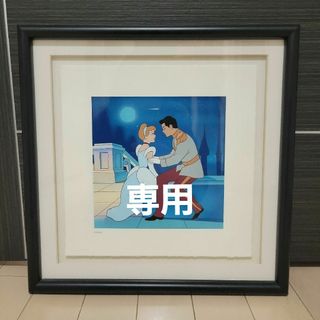 Disney - ディズニートレジャー　シンデレラ　絵画　Disney 7500部限定品　元箱付