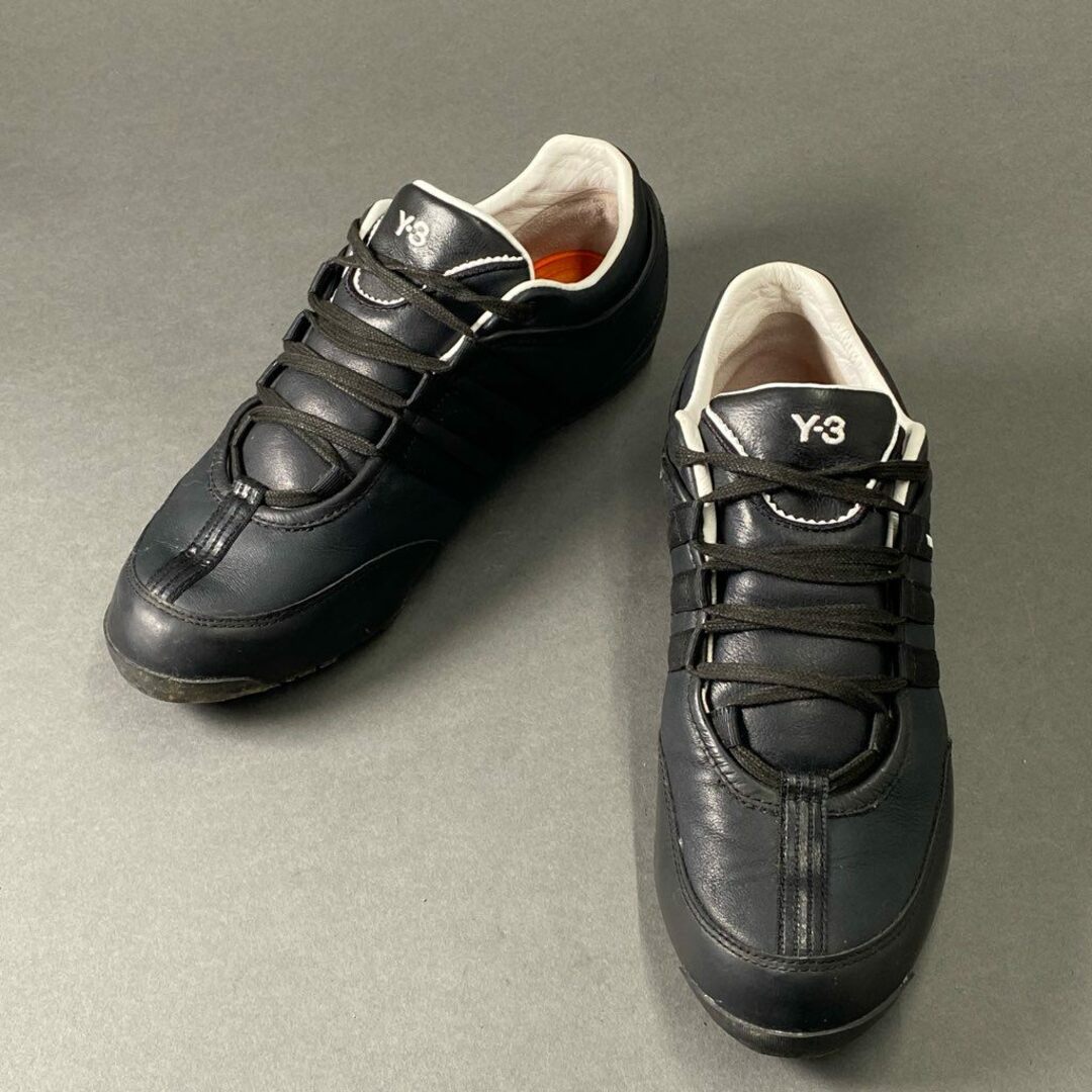 Y-3(ワイスリー)の2c5 Y-3 ワイスリー Boxing Classic Ⅱ スニーカー 24.5cm ブラック レザー Yohji Yamamoto ヨウジヤマモト adidas アディダス レディースの靴/シューズ(スニーカー)の商品写真