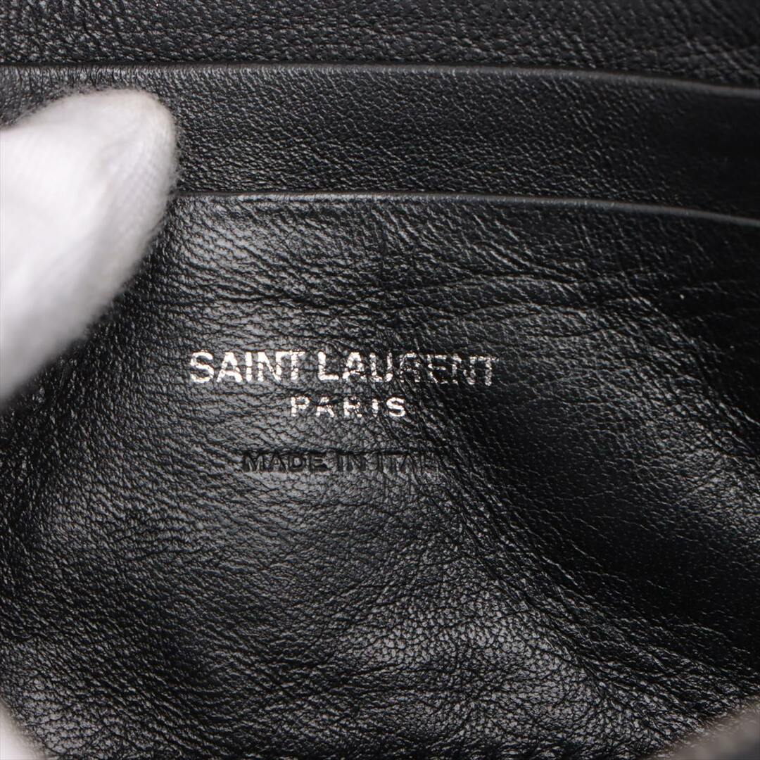 Saint Laurent(サンローラン)のサンローランパリ ルー レザー  ブラック レディース ショルダーバッグ レディースのバッグ(ショルダーバッグ)の商品写真