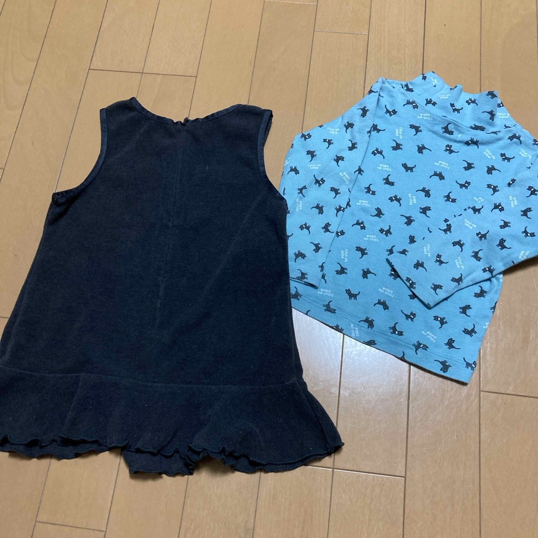 BeBe(ベベ)のべべ　90センチセット キッズ/ベビー/マタニティのキッズ服女の子用(90cm~)(ワンピース)の商品写真