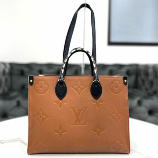 ルイヴィトン(LOUIS VUITTON)の美品☆　ルイヴィトン　ワイルドアットハート　オンザゴーMM　キャラメル(ハンドバッグ)