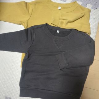 ムジルシリョウヒン(MUJI (無印良品))の無印良品トレーナー 2枚セット(Tシャツ/カットソー)