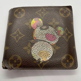 ルイヴィトン(LOUIS VUITTON)のルイヴィトン　ポルト　ビエ　カルトクレディモネ　村上隆　パンダ　M61666(折り財布)