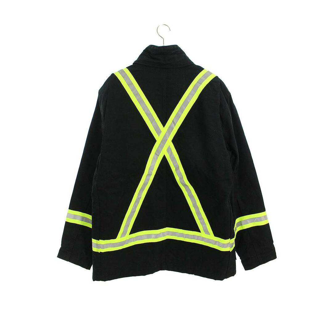 UK CARHARTT(ユーケーカーハート)のユーケーカーハート  High Visibility Striped Duck Traditional Coat ハイヴィザリティストリプダックトラディショナルコート メンズ L メンズのジャケット/アウター(その他)の商品写真