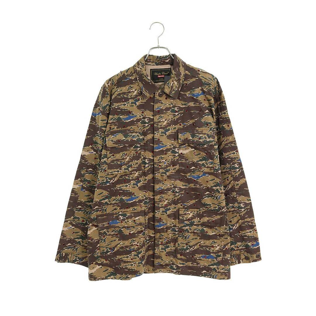 Supreme(シュプリーム)のシュプリーム ×アンダーカバー UNDERCOVER  23SS  UNDERCOVER Studded BDU Jacket カモフラ柄スタッズジャケットブルゾン メンズ XL メンズのジャケット/アウター(ブルゾン)の商品写真