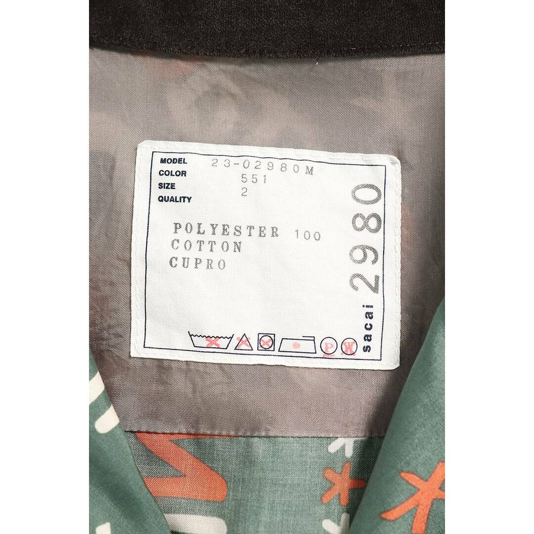 sacai - サカイ 23SS 23-02980M Eric Haze Bandana Print Shirt ヘイズ 