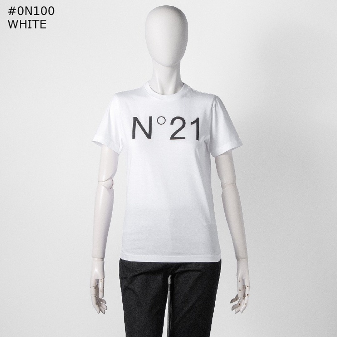 N°21(ヌメロヴェントゥーノ)のヌメロ ヴェントゥーノ N°21 【大人もOK】キッズ Tシャツ ロゴプリント クルーネック スウェットシャツ N21173 N0153  キッズ/ベビー/マタニティのキッズ服女の子用(90cm~)(Tシャツ/カットソー)の商品写真