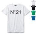 ヌメロ ヴェントゥーノ N°21 【大人もOK】キッズ Tシャツ ロゴプリント クルーネック スウェットシャツ N21173 N0153 