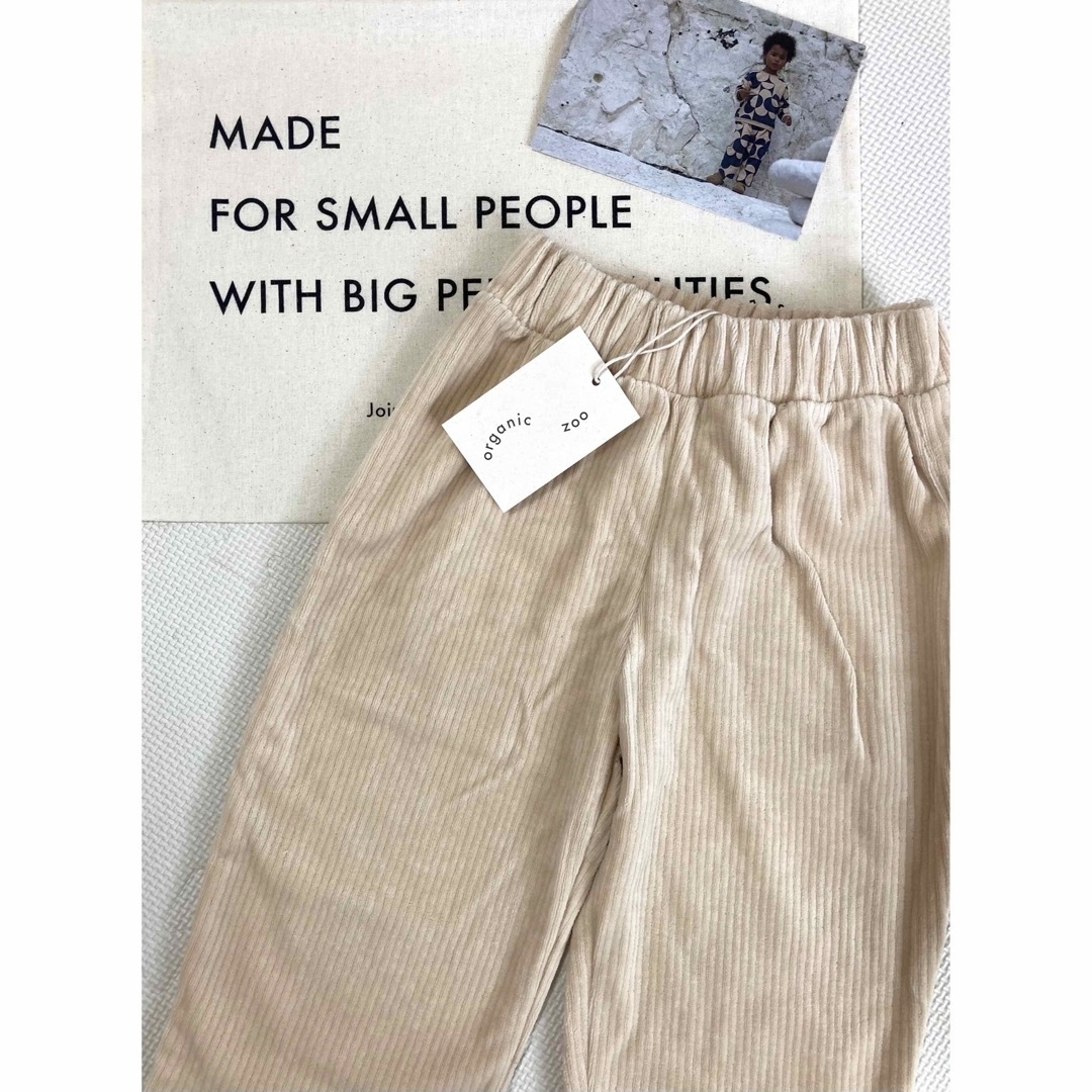 こども ビームス(コドモビームス)のorganic zoo almond Fisherman Pants 3-4y キッズ/ベビー/マタニティのキッズ服女の子用(90cm~)(パンツ/スパッツ)の商品写真